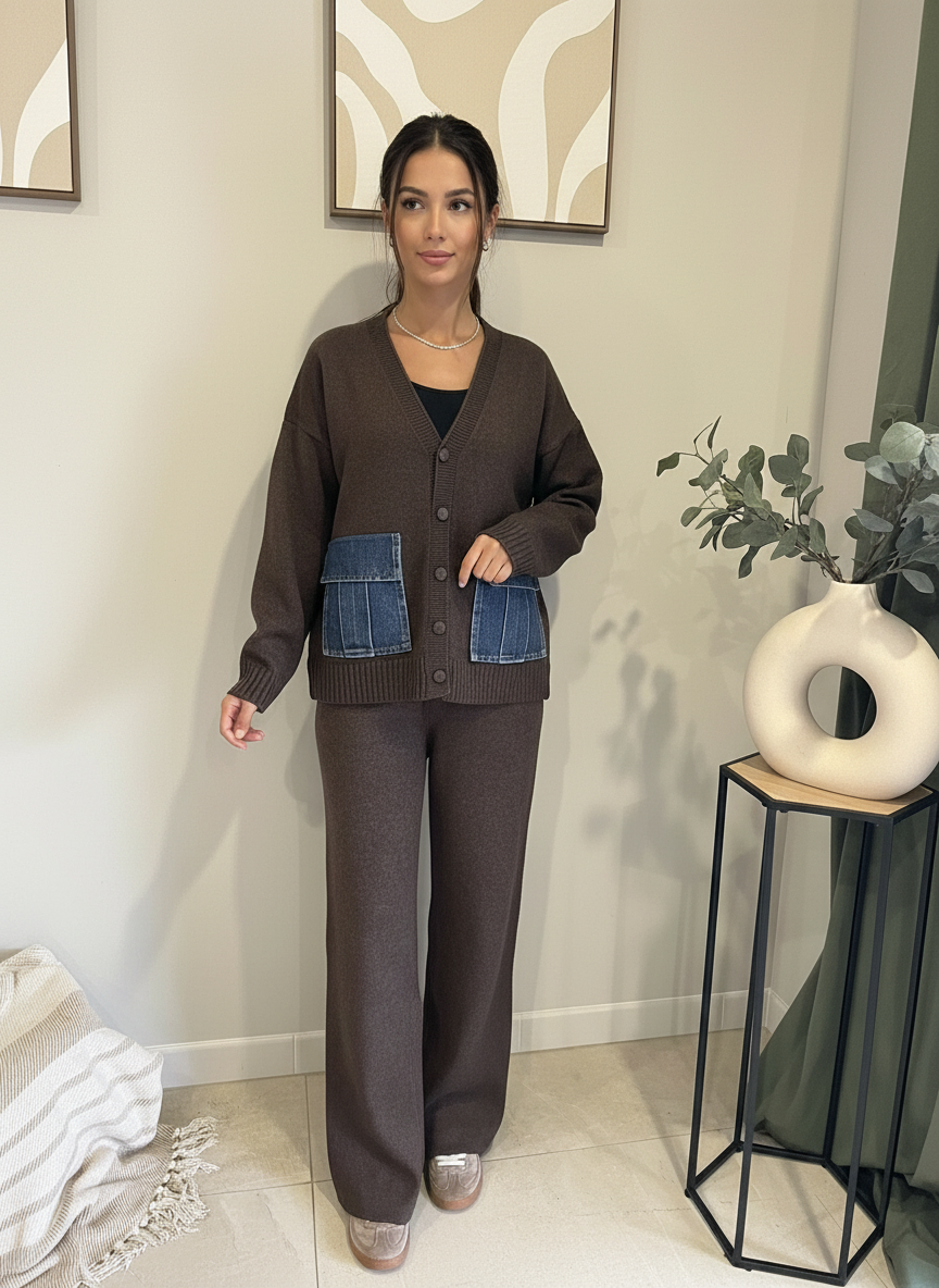 Ensemble Cocoon marron