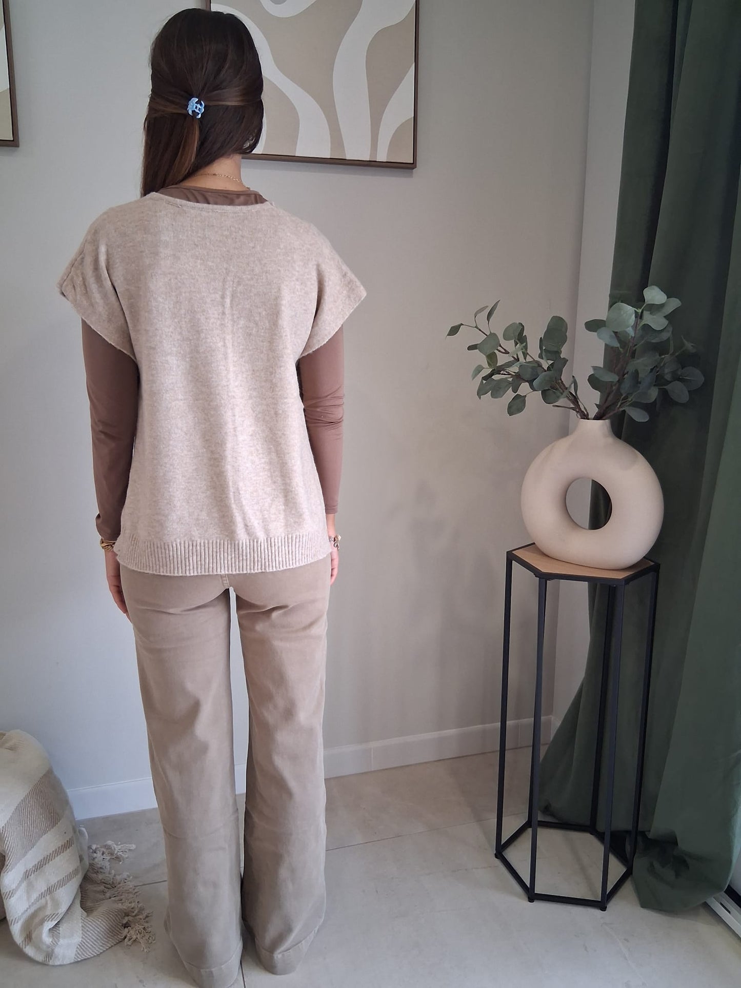 Pull Aura_beige