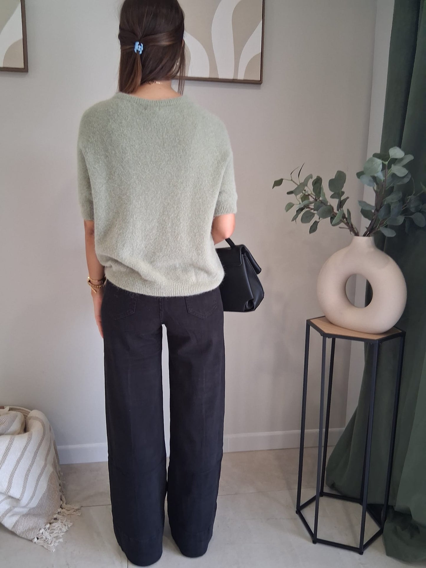 Pull Douceur vert