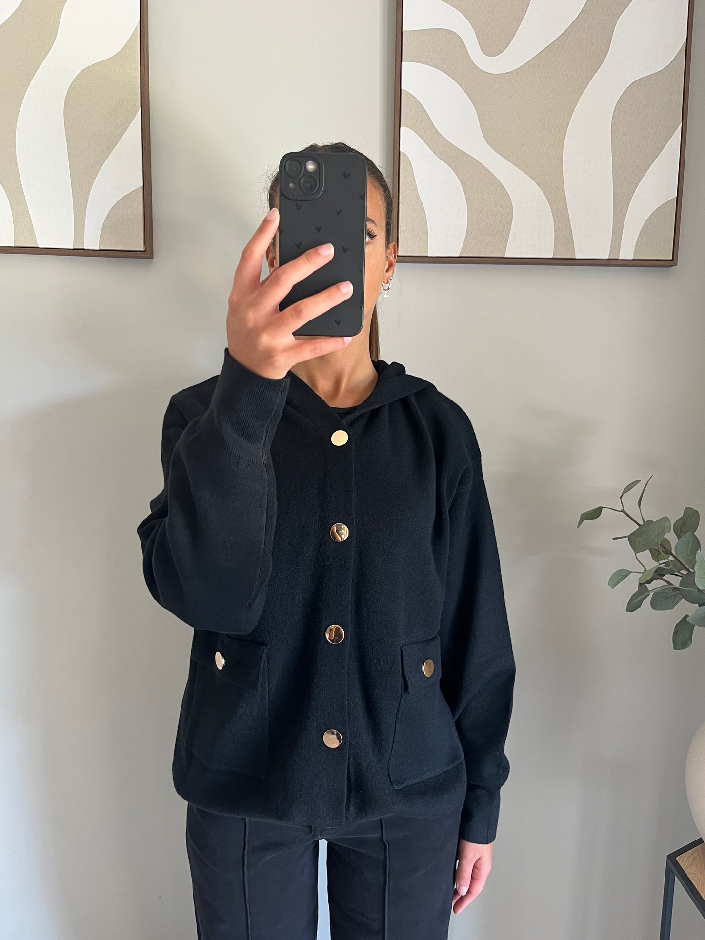 Gilet Easy Mood_Noir