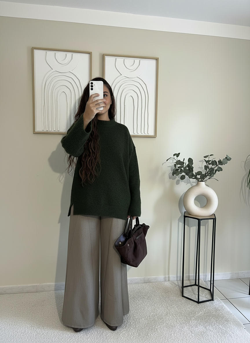 Pantalon Lira taupe