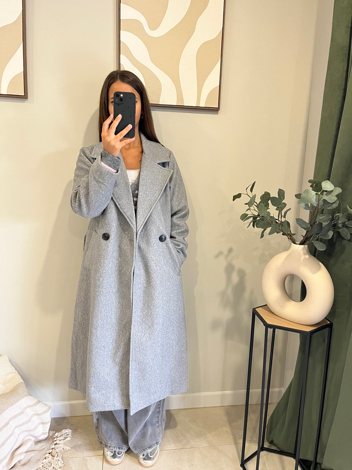 Manteau Grey Statement