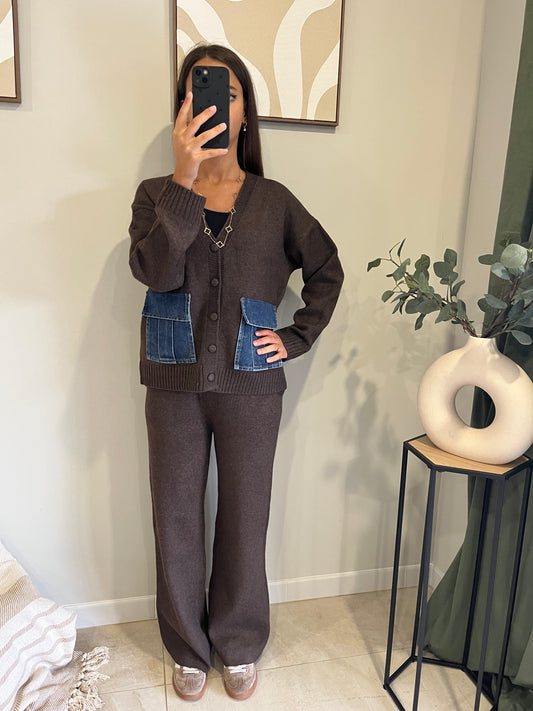 Ensemble Cocoon marron