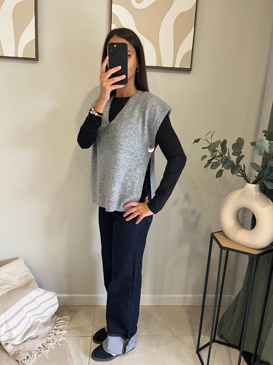 Pull Aura _gris