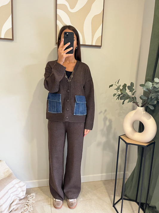 Ensemble Cocoon marron