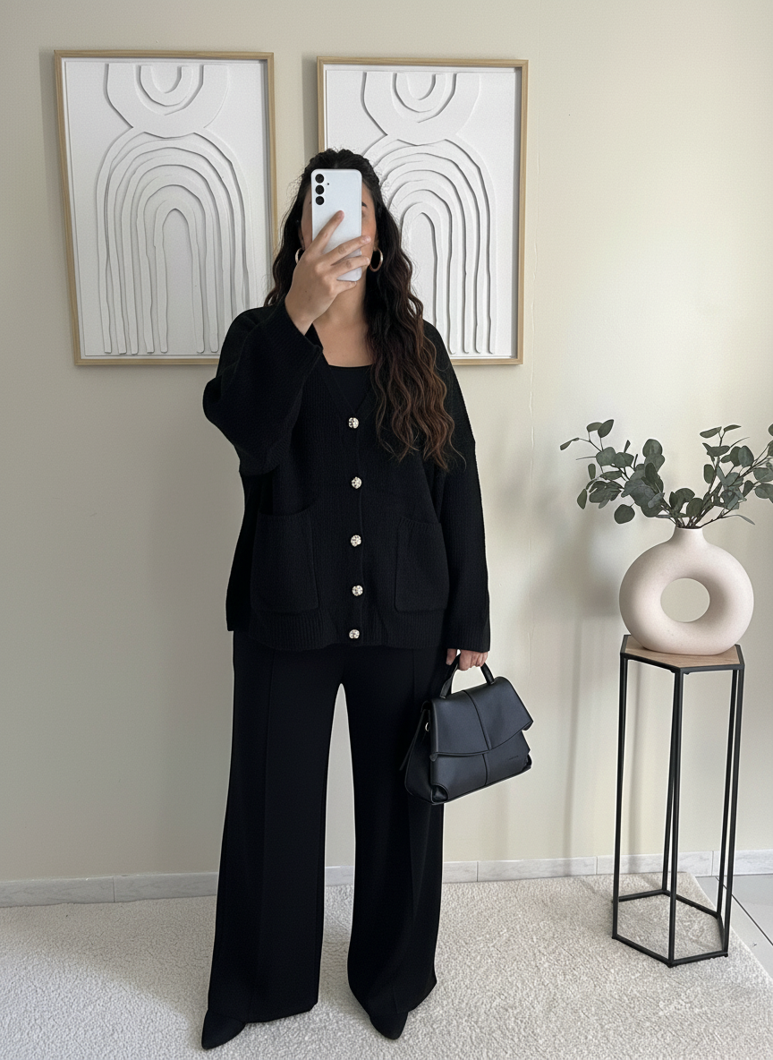 Gilet Éclat noir