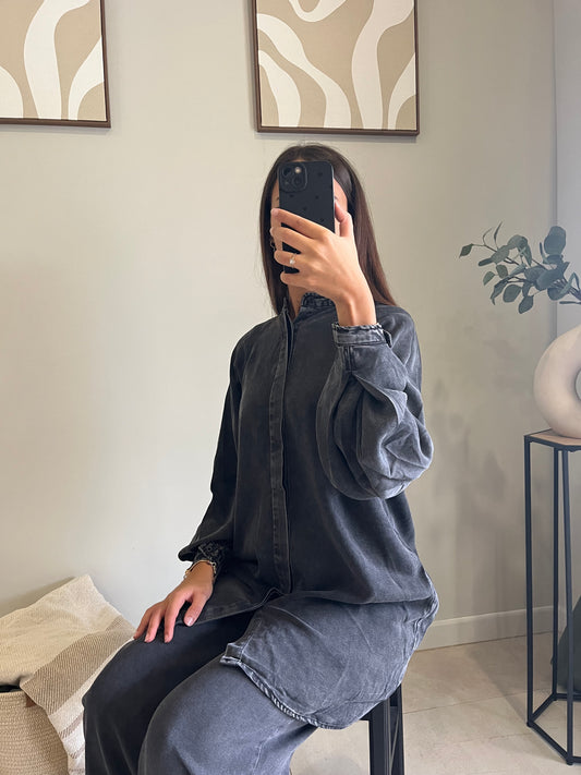 Ensemble soft Denim gris