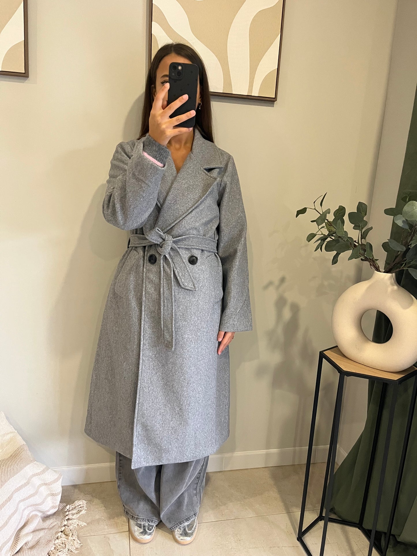 Manteau Grey Statement