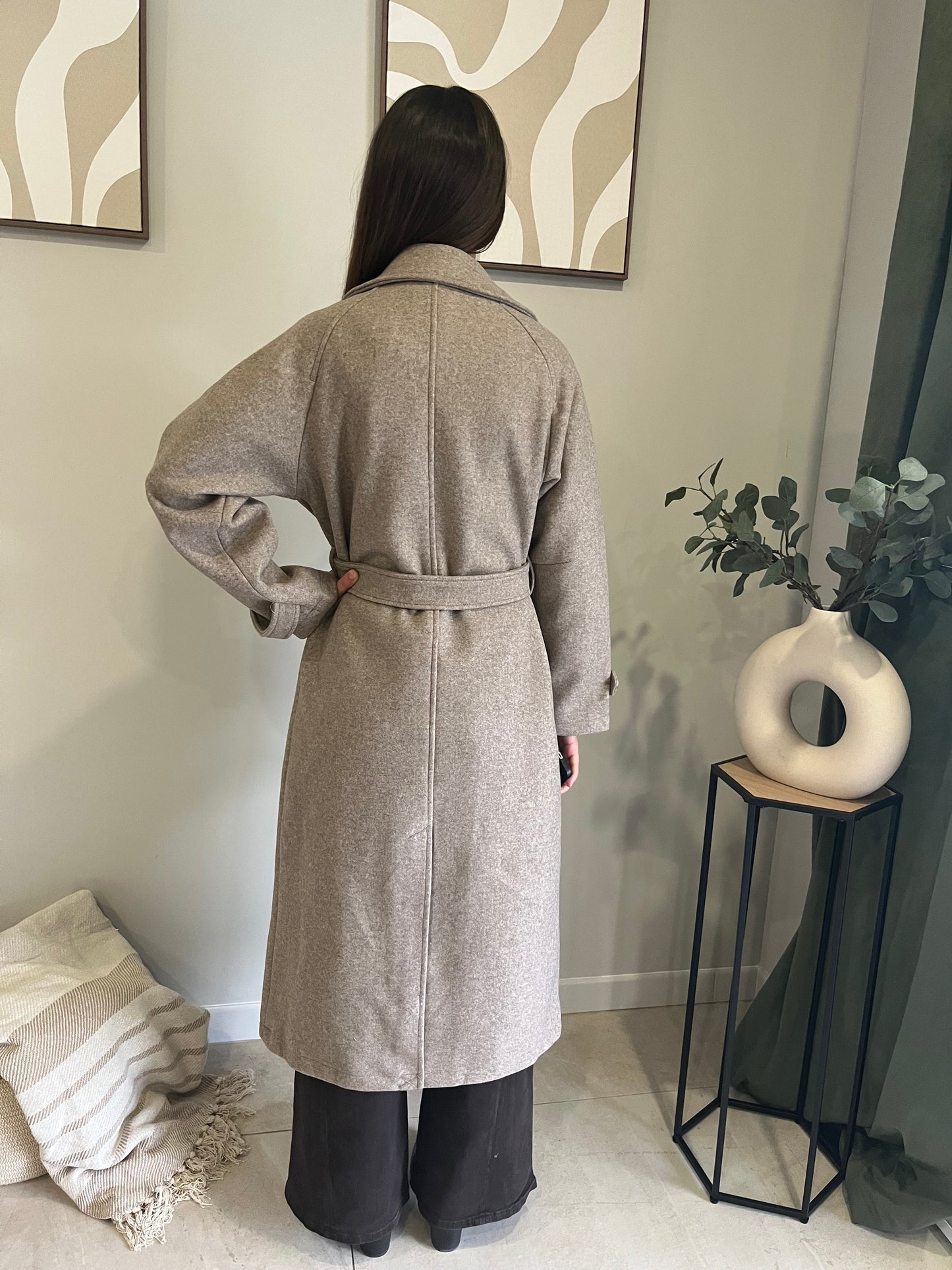 Manteau Sirah taupe