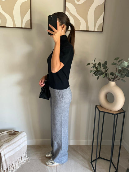 Pantalon Elégance maille_gris