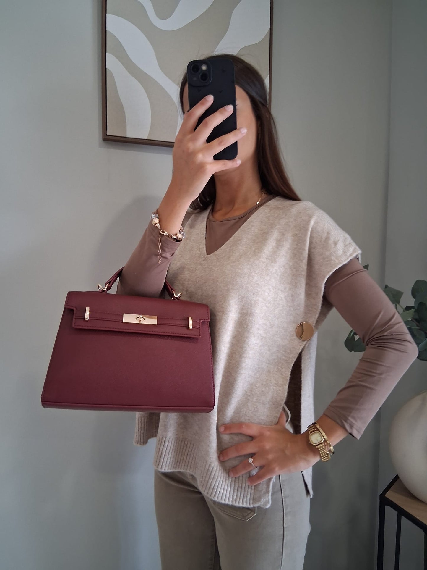 Pull Aura_beige