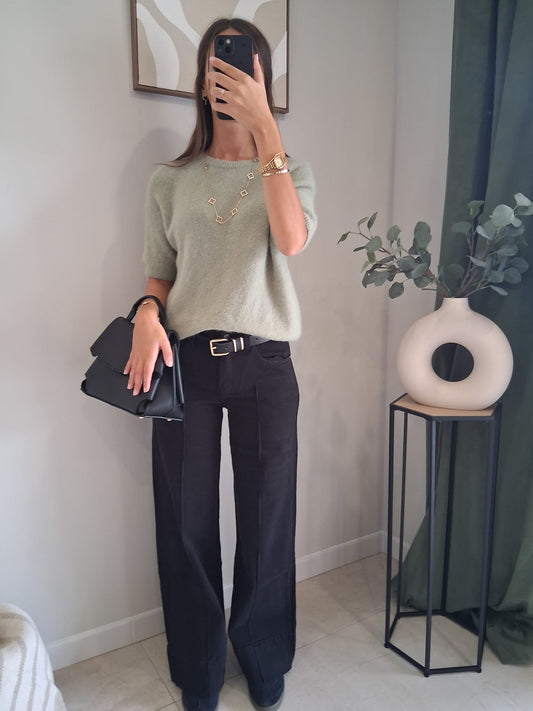 Pull Douceur vert