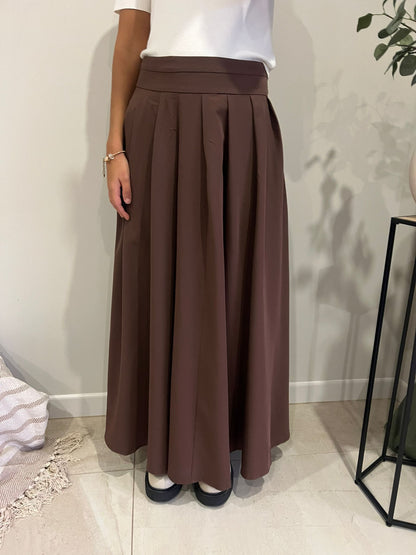 Jupe plissée élégante & tendance