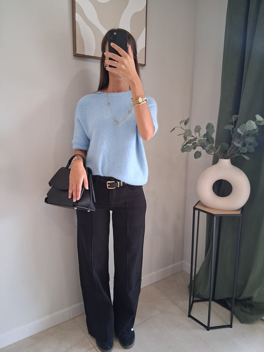 Pull Douceur bleu